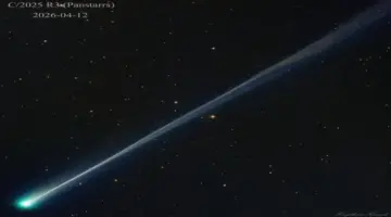 ناسا تختار لقطة للجمعية الفلكية الأردنية كأجمل صورة فلكية يومية للمذنب بان-ستارز